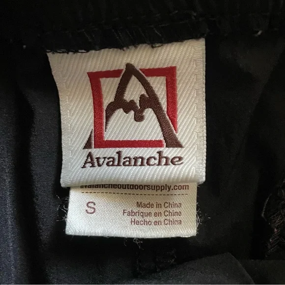 Avalanche Hiking Jogger Pants Women’s S Black Comfort Travel Pull On Nylon - Picture 2 of 16